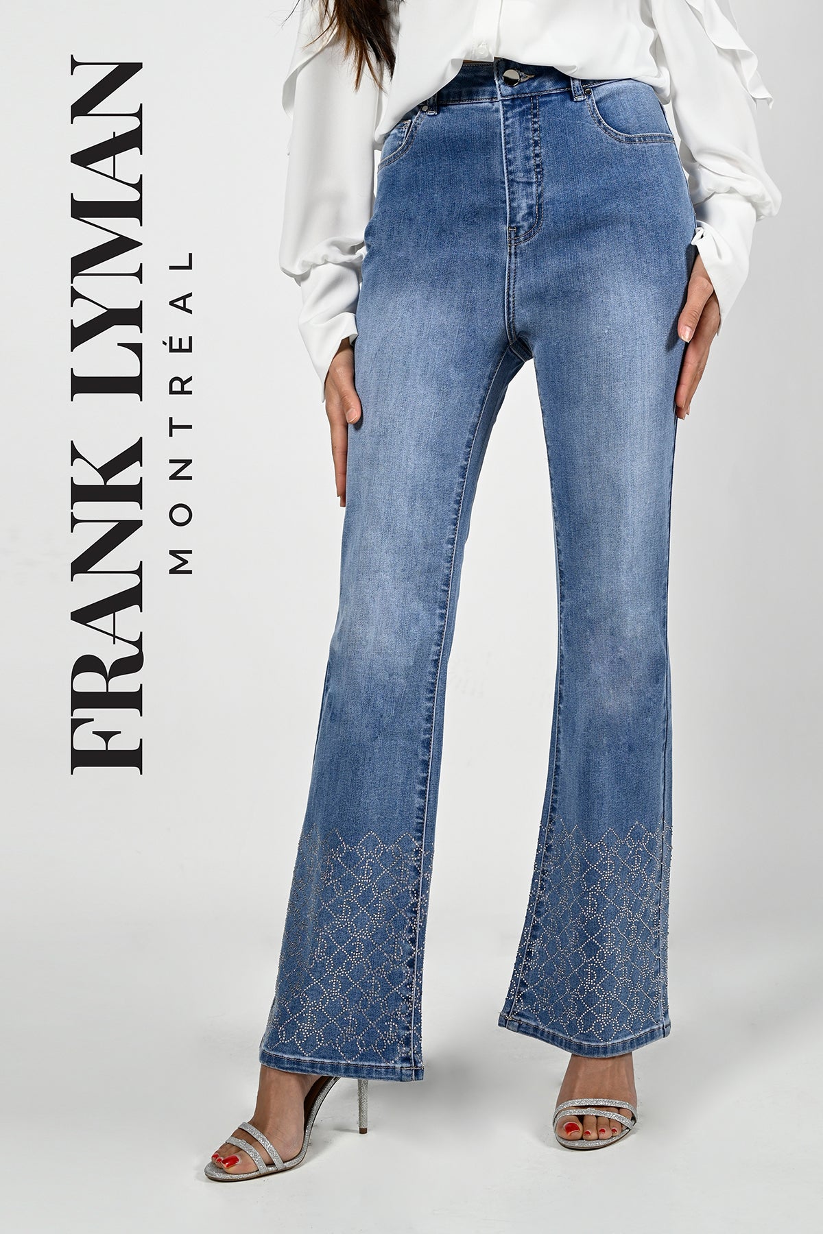 Frank Lyman Montreal Jeans-Frank Lyman Montreal Bootcut Jeans-Frank Lyman Montreal Online Denim Shop-Frank Lyman Montreal Fall 2022 Collection