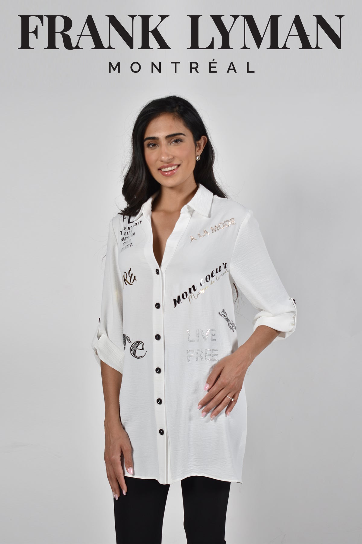 Frank Lyman Montreal Blouses-Buy Frank Lyman Montreal Blouses Online-Frank Lyman Montreal Jeans-Frank Lyman Montreal Online Shop-Frank Lyman Spring 2022 Collection