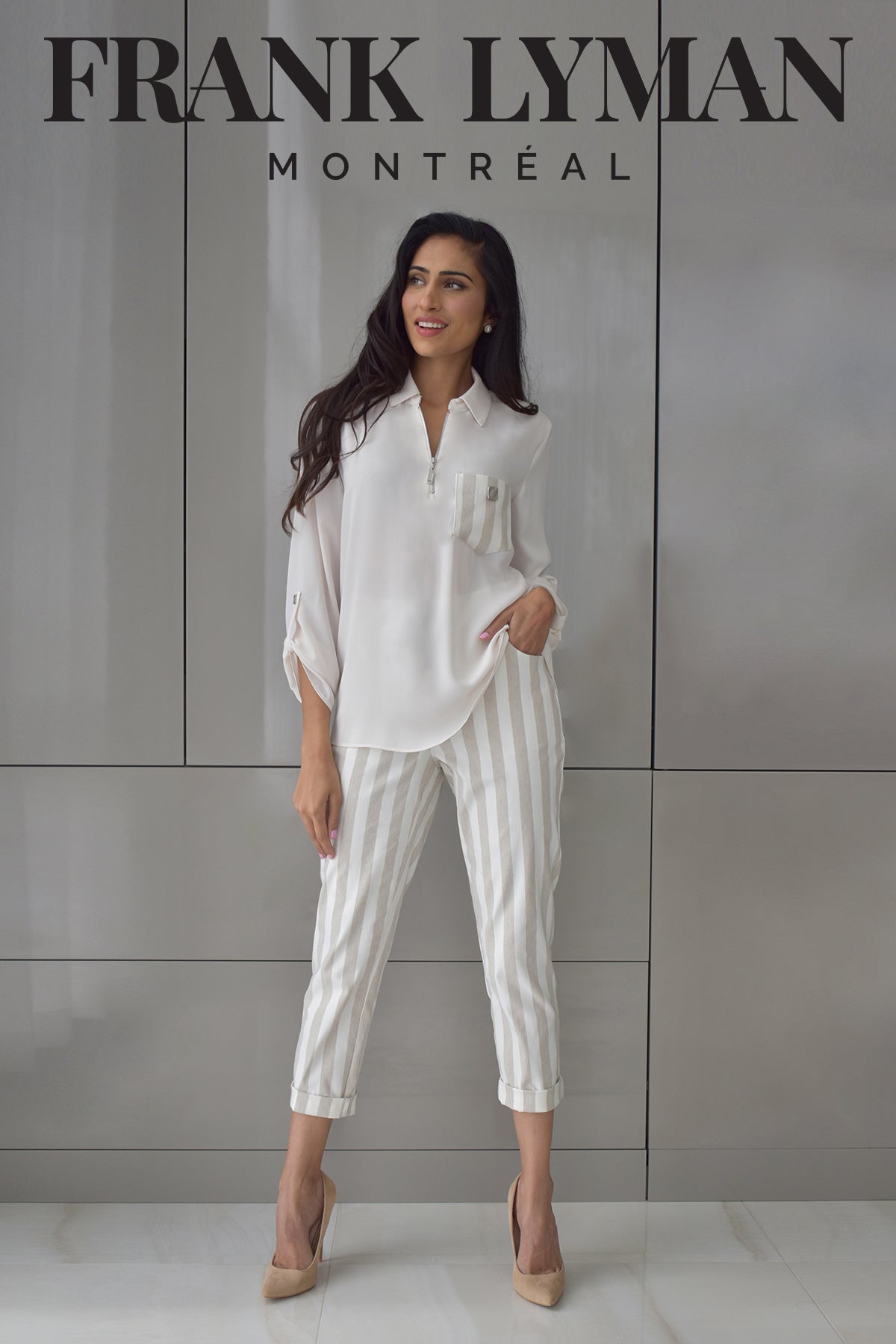 Frank Lyman Montreal Blouses-Buy Frank Lyman Montreal Clothing Online-Frank Lyman Montreal Spring 2022 Collection-Frank Lyman Montreal Tops-Frank Lyman Montreal Clothing Online