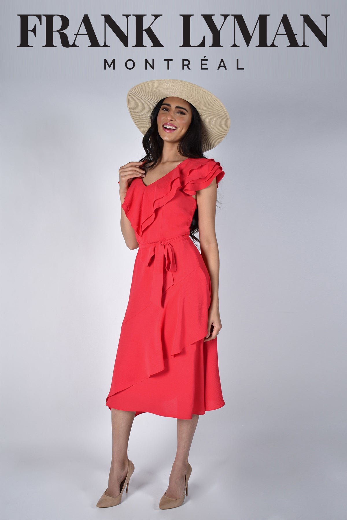 Frank Lyman Montreal Dresses-Frank Lyman Montreal Maxi Dresses-Buy Frank Lyman Montreal Dresses Online Canada-Frank Lyman Montreal Online Shopping