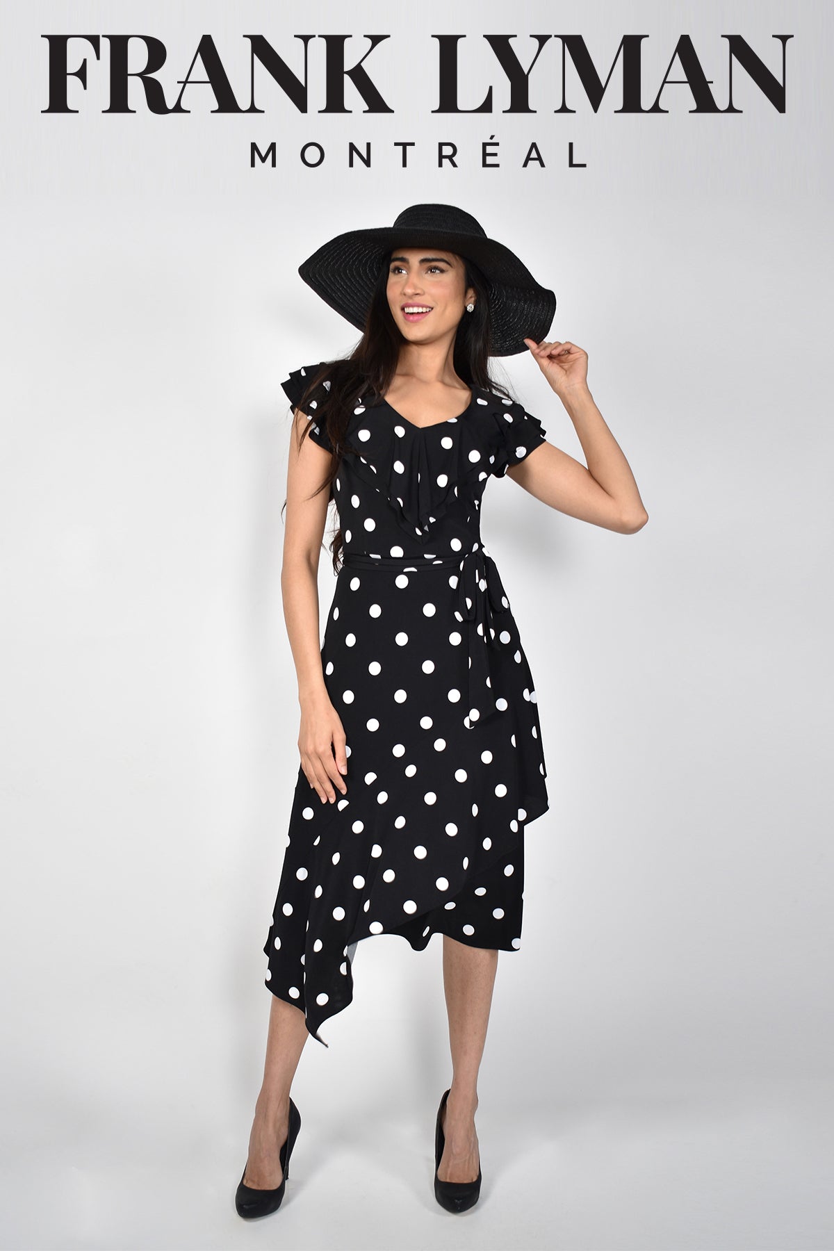 Frank Lyman Montreal Dresses-Buy Frank Lyman Montreal Dresses Online-Frank Lyman Montreal Black-White Dresses-Frank Lyman Montreal Maxi Dresses-Marianne Style Fashion