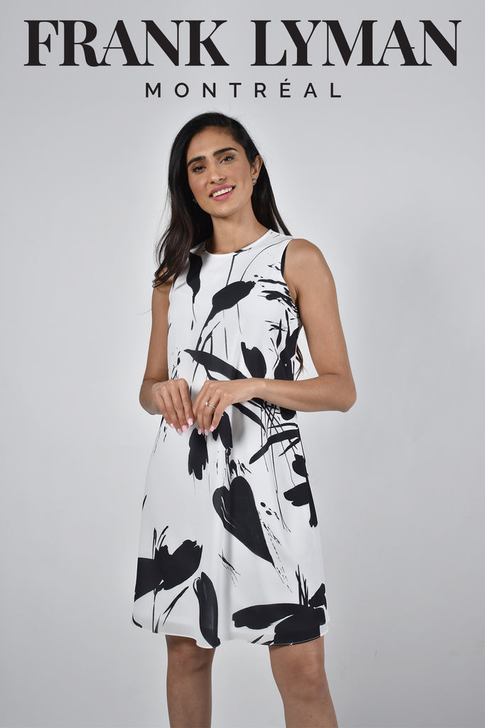 Frank Lyman Montreal Dresses-Buy Frank Lyman Montreal Dresses Online-Frank Lyman Montreal Black & White Dresses-Frank Lyman Montreal Online Shop
