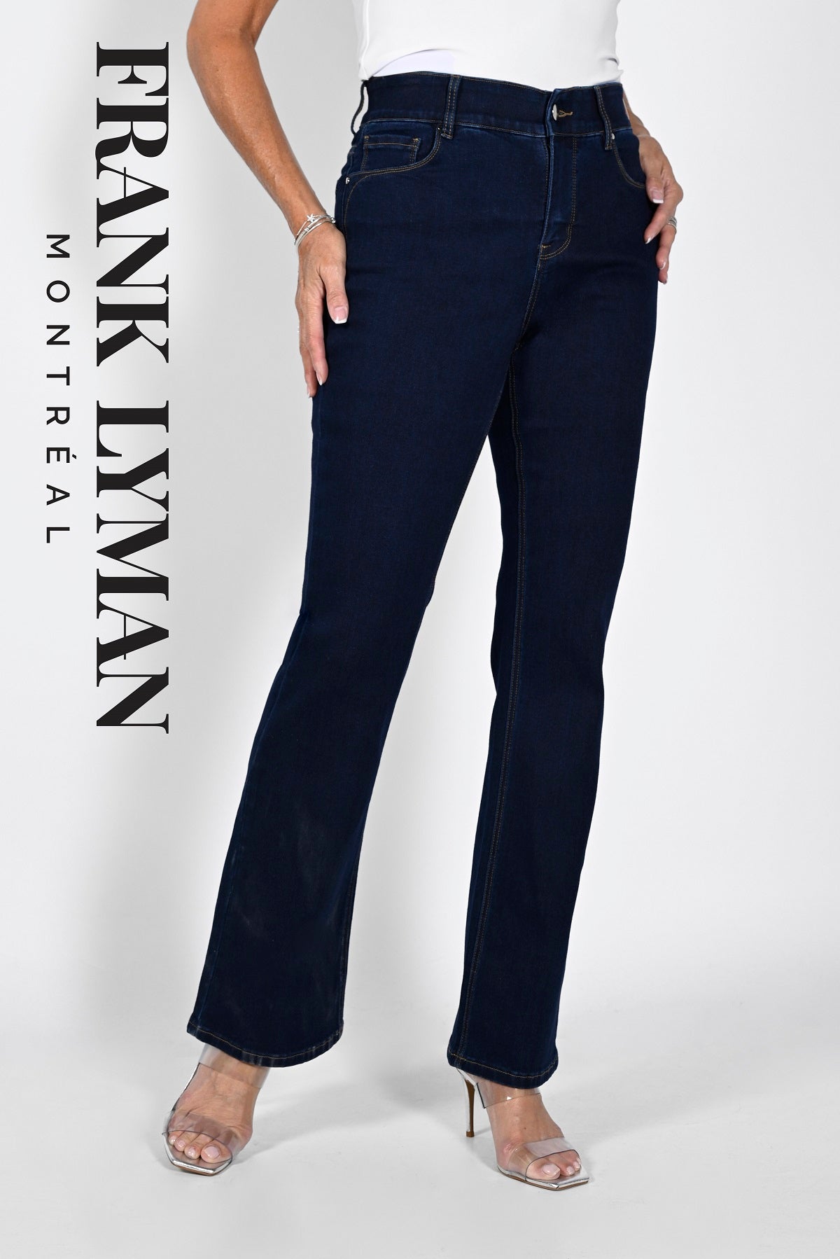 Frank Lyman Montreal Bootcut-Jeans-Buy Frank Lyman Montreal Jeans Online-Women's Jeans Online Canada-Frank Lyman Montreal Online Shop