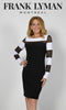 Frank Lyman Montreal Black White Dress-Buy Frank Lyman Montreal Dresses Online-Frank Lyman Montreal Online Dress Shop-Frank Lyman Montreal Spring 2023 Collection