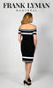Frank Lyman Montreal Dresses-Buy Frank Lyman Montreal Dresses Online-Frank Lyman Montreal Online Shop-Frank Lyman Montreal Black & White Dresses-Women's Dresses Online Canada