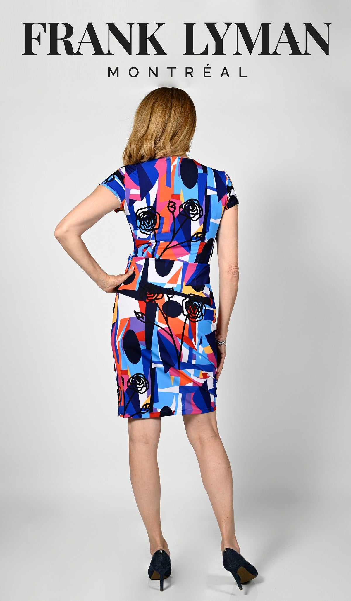 Frank Lyman Montreal Dresses-Buy Frank Lyman Montreal Dresses Online-Frank Lyman Montreal Wrap Dresses-Frank Lyman Montreal Online Dress Shop