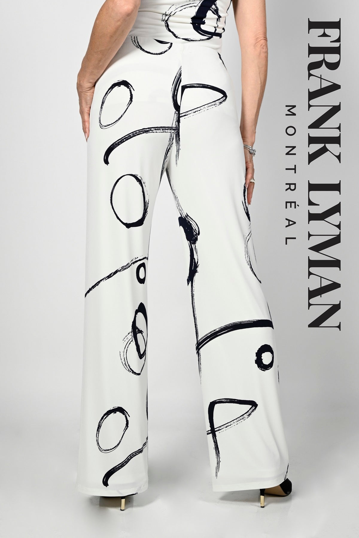 Frank Lyman Montreal Pants-Buy Frank Lyman Montreal Pants Online-Frank Lyman Montreal Spring 2023 Collection-Women's Pants-Frank Lyman Montreal Online Shop