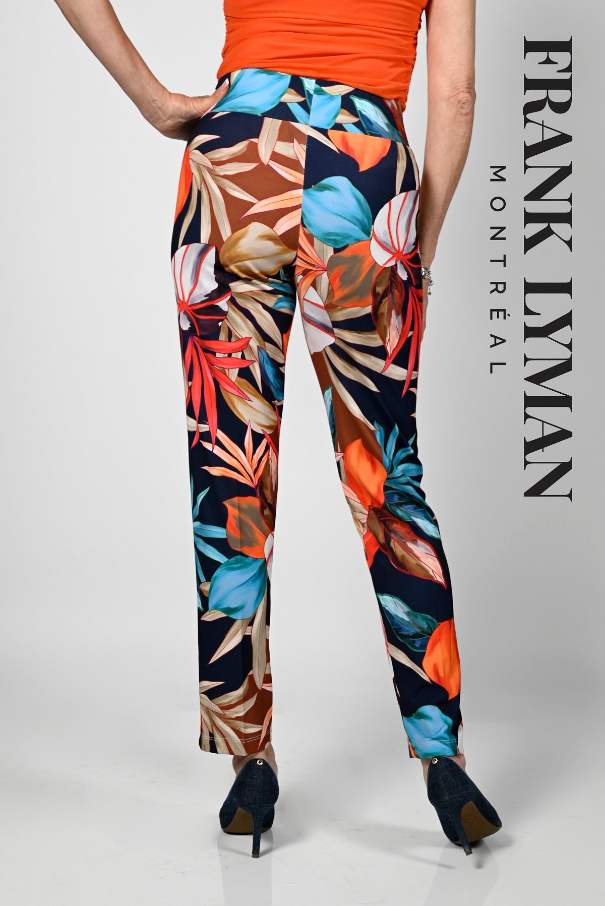 Frank Lyman Montreal Pants-Buy Frank Lyman Montreal Pants Online-Frank Lyman Montreal Spring 2023 Collection-Frank Lyman Montreal Online Pant Shop