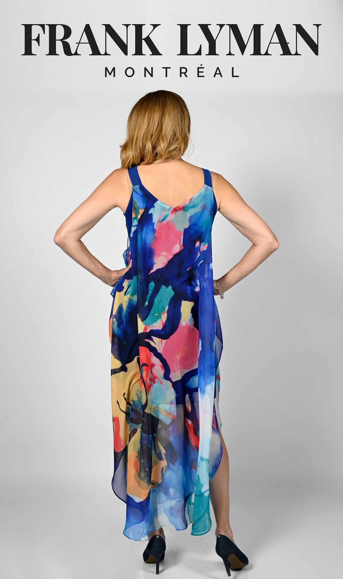 Frank Lyman Montreal Floral Dress-Buy Frank Lyman Montreal Dresses Online-Frank Lyman Montreal Online Dress Shop-Frank Lyman Montreal Online Shop