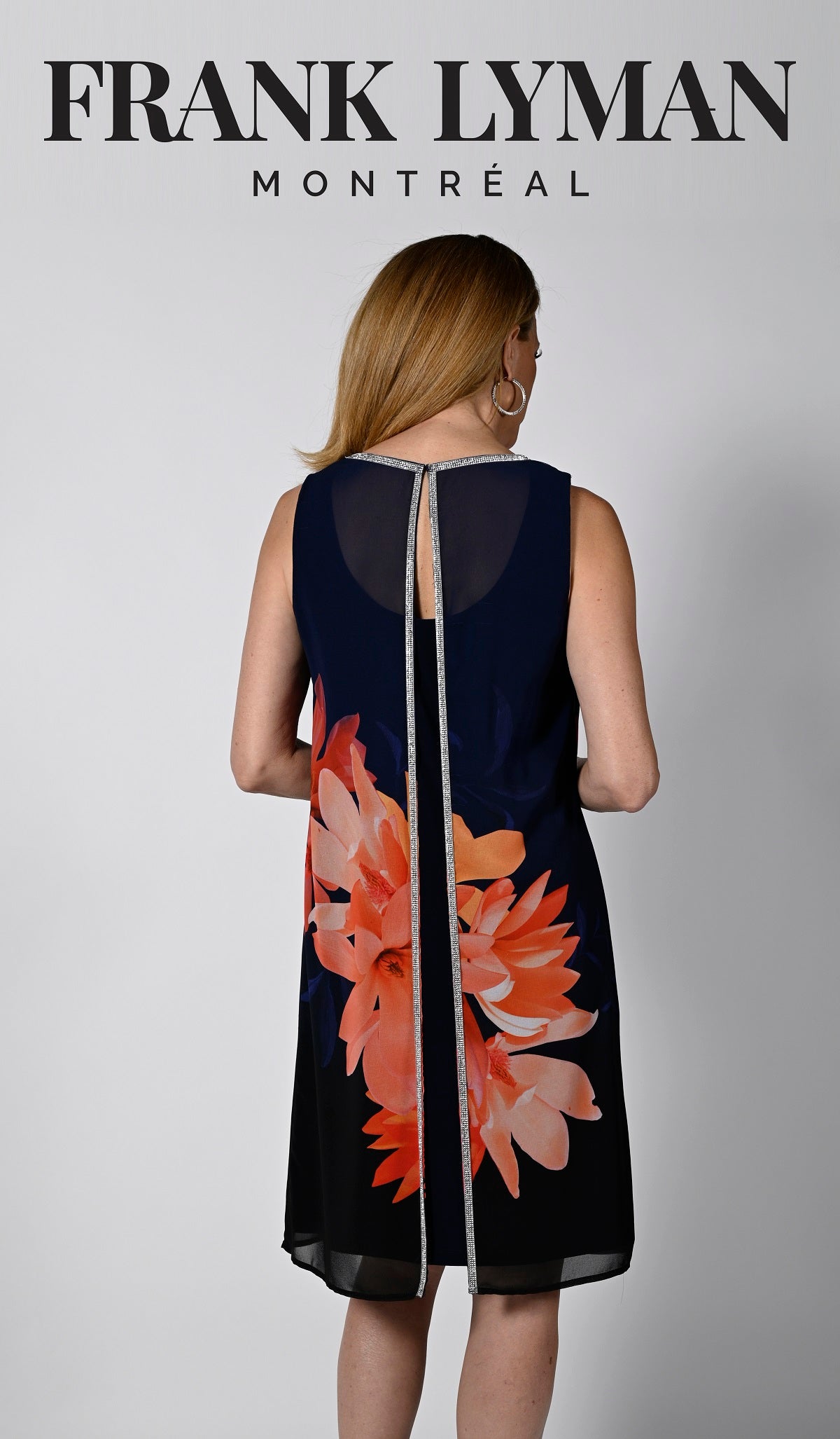 Frank Lyman Montreal Floral Dresses-Frank Lyman Montreal Party Dresses-Frank Lyman Montreal Online Dress Shop-Buy Frank Lyman Montreal Dresses Online Canada-Party Dresses Online Canada