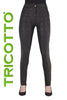 Tricotto Pants-Tricotto Black Pants-Tricotto Jeans-Women's Pants