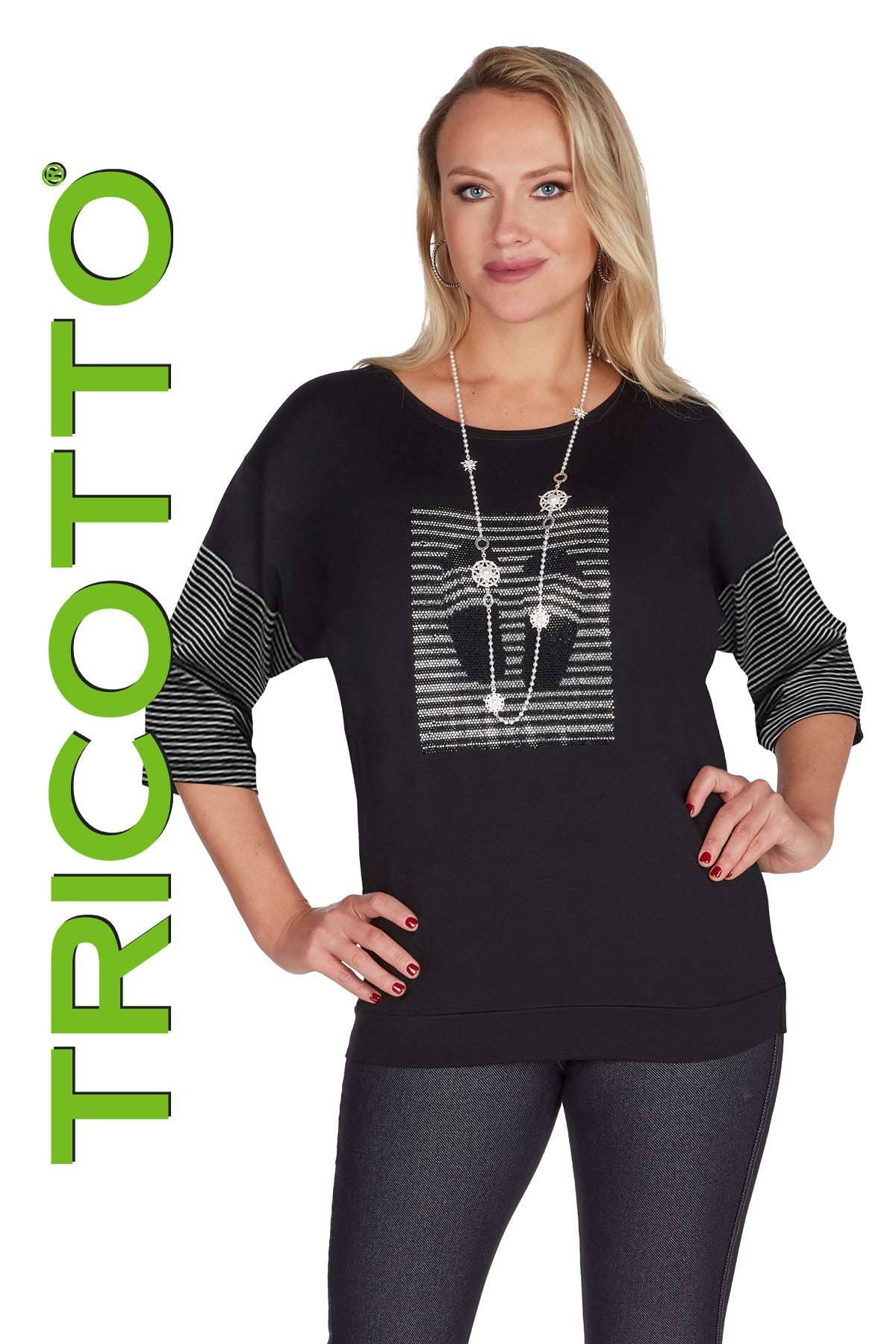Tricotto Tunics-Buy Tricotto Tunics Online-Tricotto Clothing Montreal-Tricotto Spring 2023 Collection-Women's Tunics Online Canada