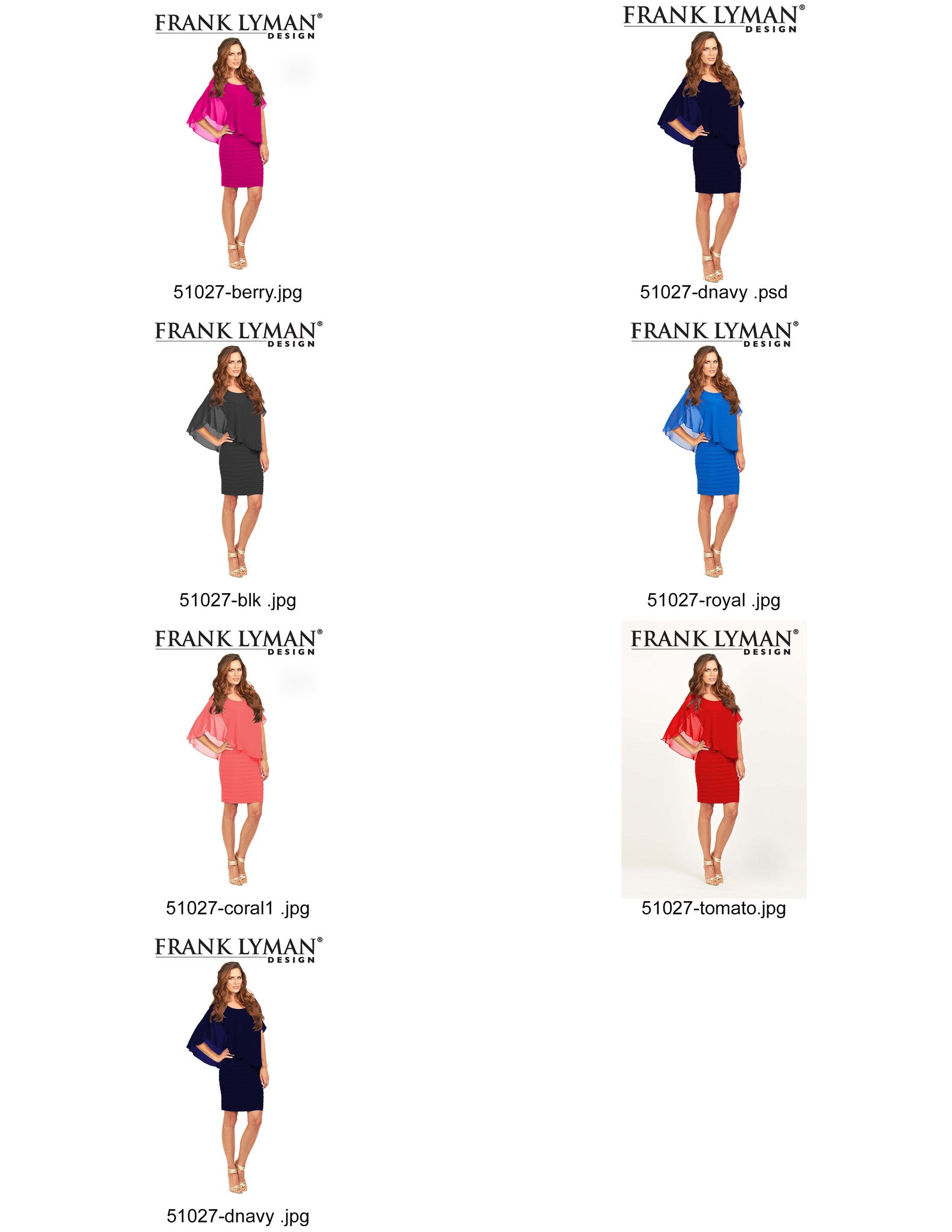 51027 (Robe) (Bleu royal, bleu marine disponible)