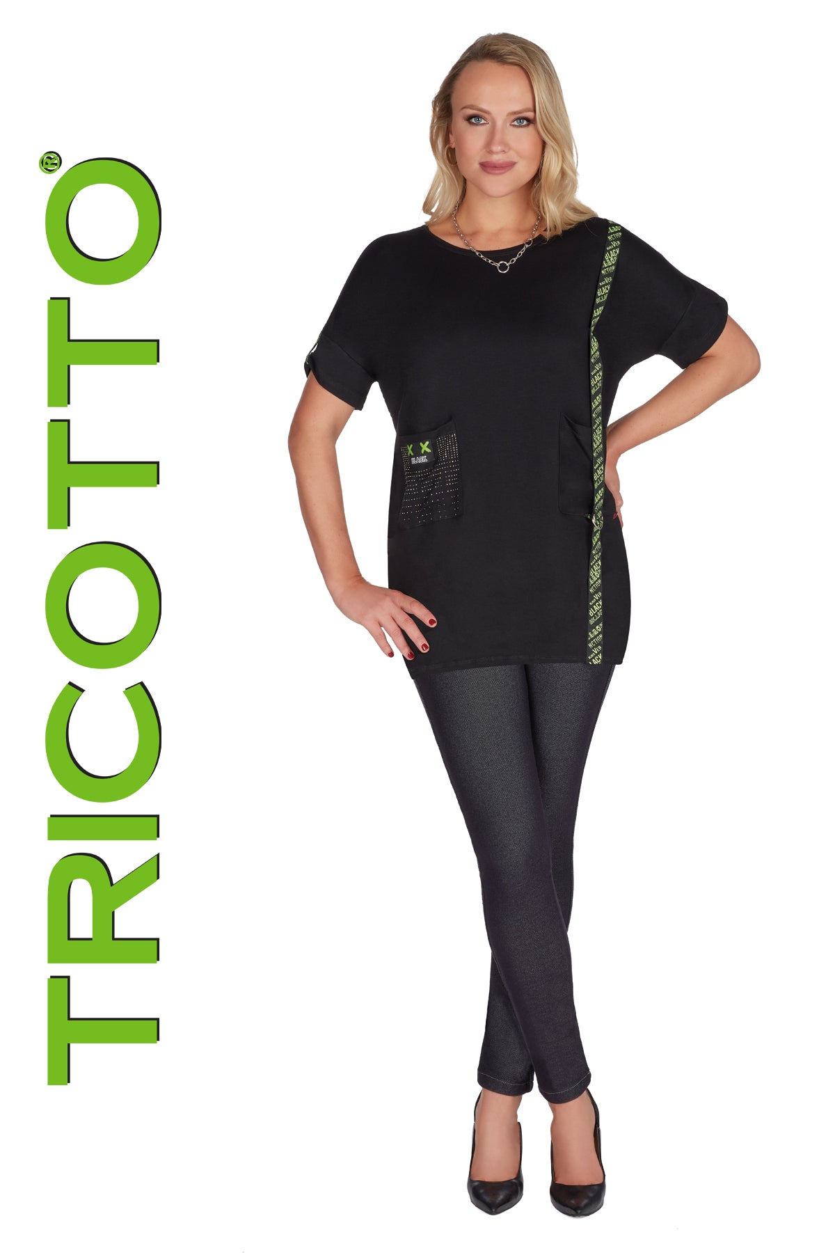 Tricotto Clothing Online-Tricotto Tunics-Tricotto Clothing Montreal-Tricotto T-shirts-Women's Tunics Online Canada
