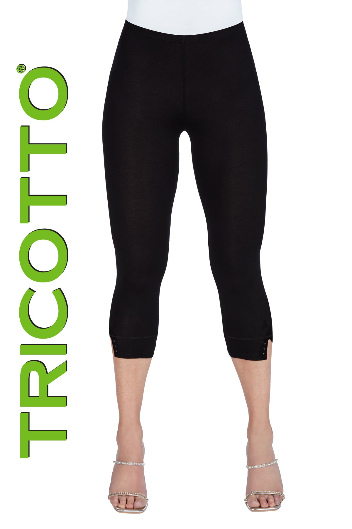 Tricotto Leggings-Women's Black Leggings-Tricotto Clothing Montreal-Tricotto Pants-Tricotto Online Shop