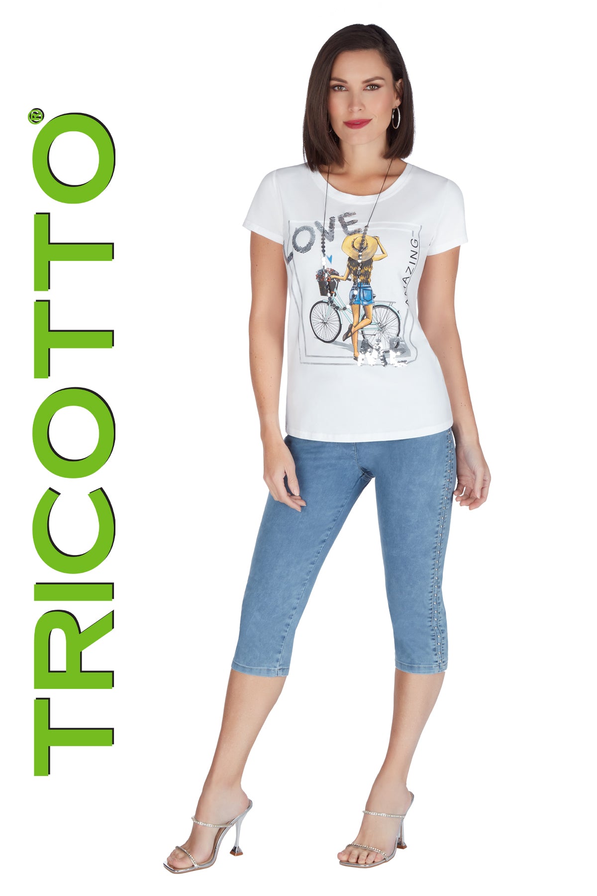 Tricotto Jeans-Tricotto T-shirts-Tricotto Spring 2022-Jane & John Clothing-Tricotto Online Shop-Tricotto Clothing-Tricotto Clothing Quebec