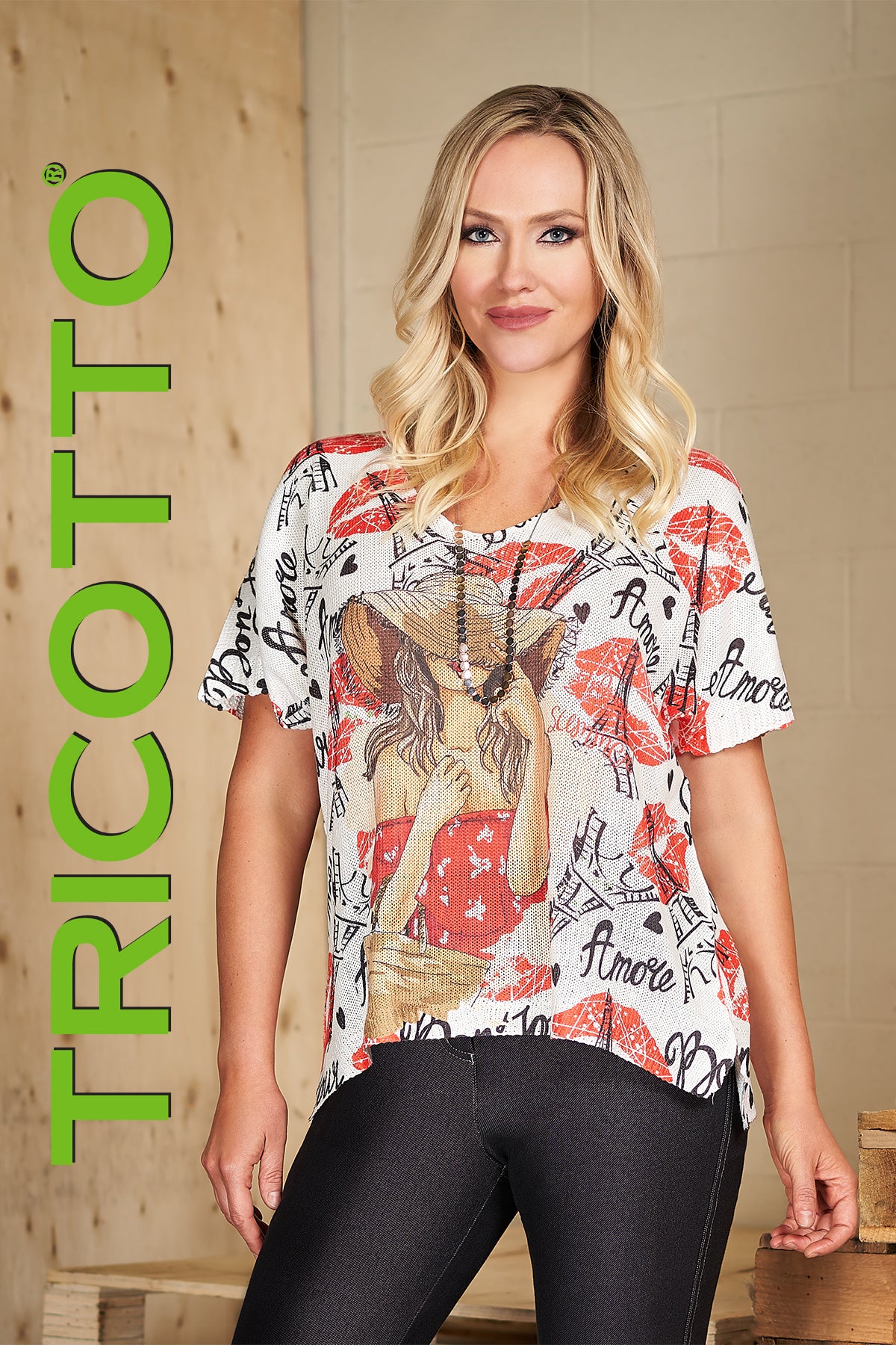 Tricotto Sweaters-Tricotto Clothing Montreal-Tricotto T-shirts-Tricotto Clothing Quebec-Tricotto Jeans-Jane & John Clothing