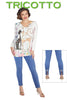 Tricotto Jeans-Tricotto Fashion Montreal-Tricotto Sweaters-Tricotto Online Shop-Jane & John Fashion-Tricotto T-shirts