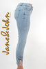 Jane & John Jeans-Jane & John Blue Jeans With Bow-Buy Jane & John Clothing Online-Jane & John Online Shop