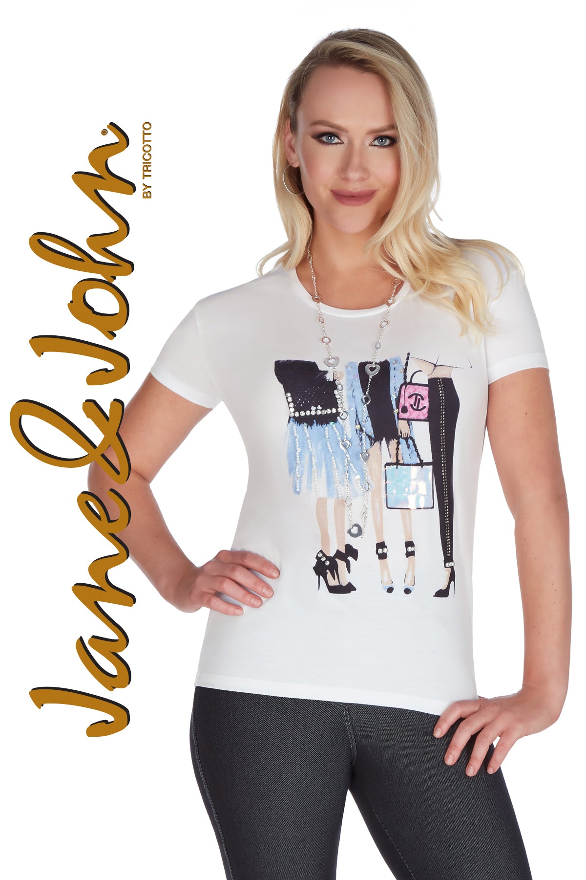 Jane & John Fashion T-shirts-Buy Jane & John Clothing Online-Jane & John Online T-shirt Shop