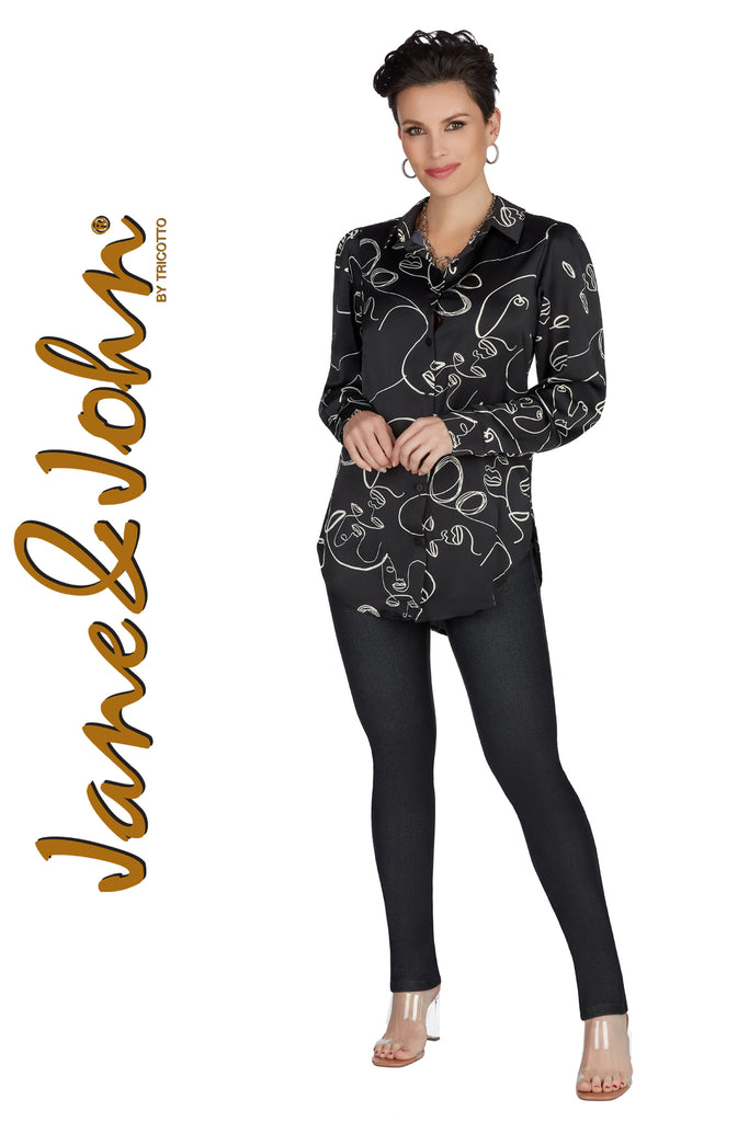 Jane & John Blouse-Buy Jane & John Blouses Online-Jane & John Clothing Montreal