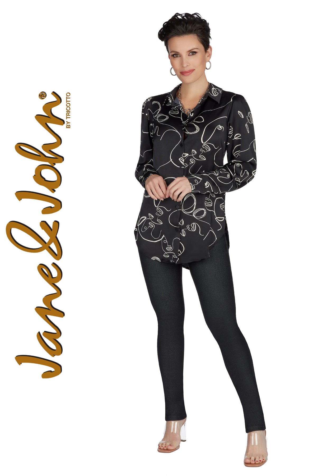 Jane & John Blouse-Buy Jane & John Blouses Online-Jane & John Clothing Montreal
