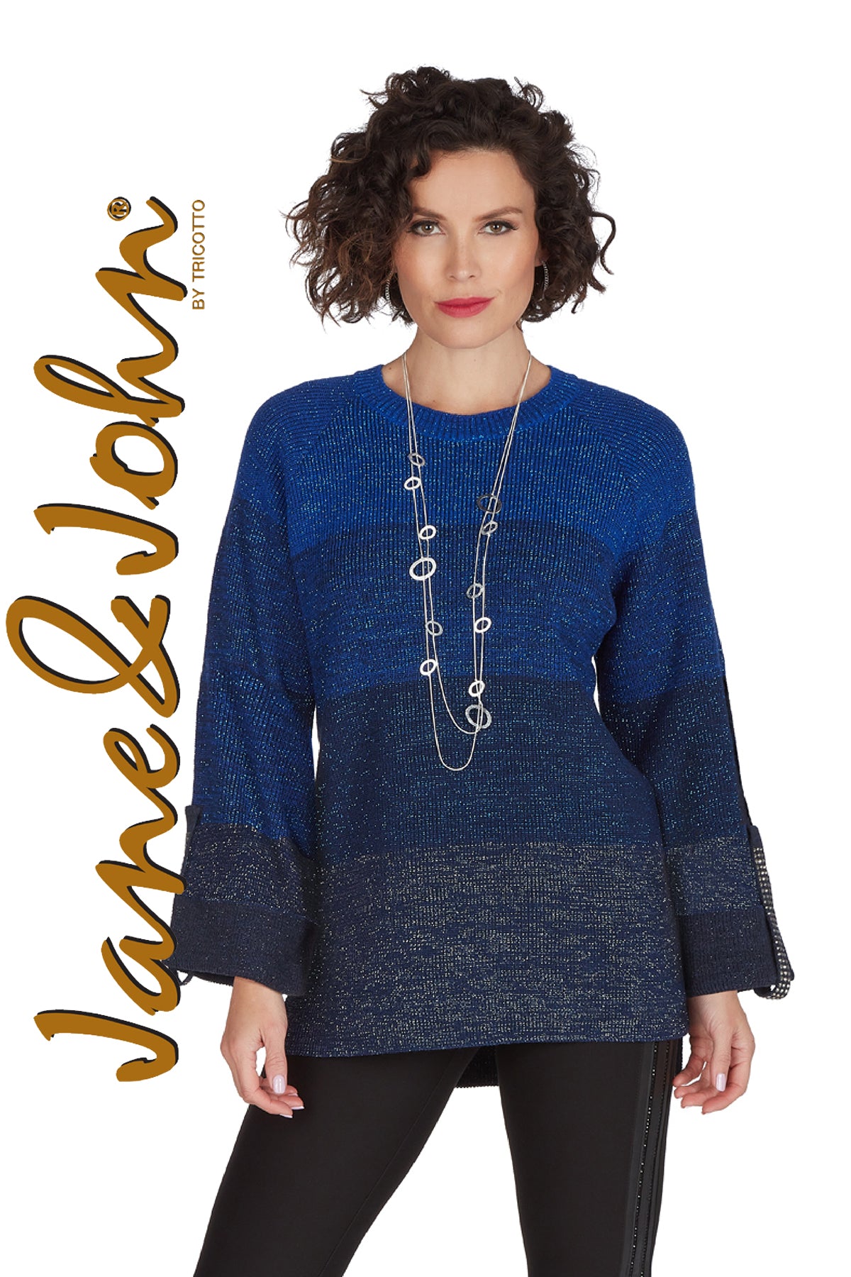 Jane & John Sweaters-Buy Jane & John Sweaters Online-Jane & John Blue Sweaters-Jane & John Fall 2022