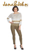 Tricotto Jeans-Tricotto Pants-Tricotto Printemps 2021-Jane & John Fashion-Tricotto T-shirts-Tricotto Fashion Montreal