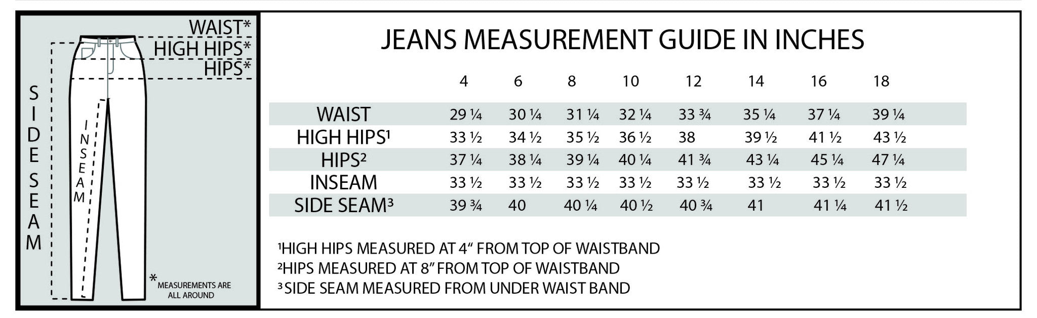 710701 (Pearl Jeans Only)