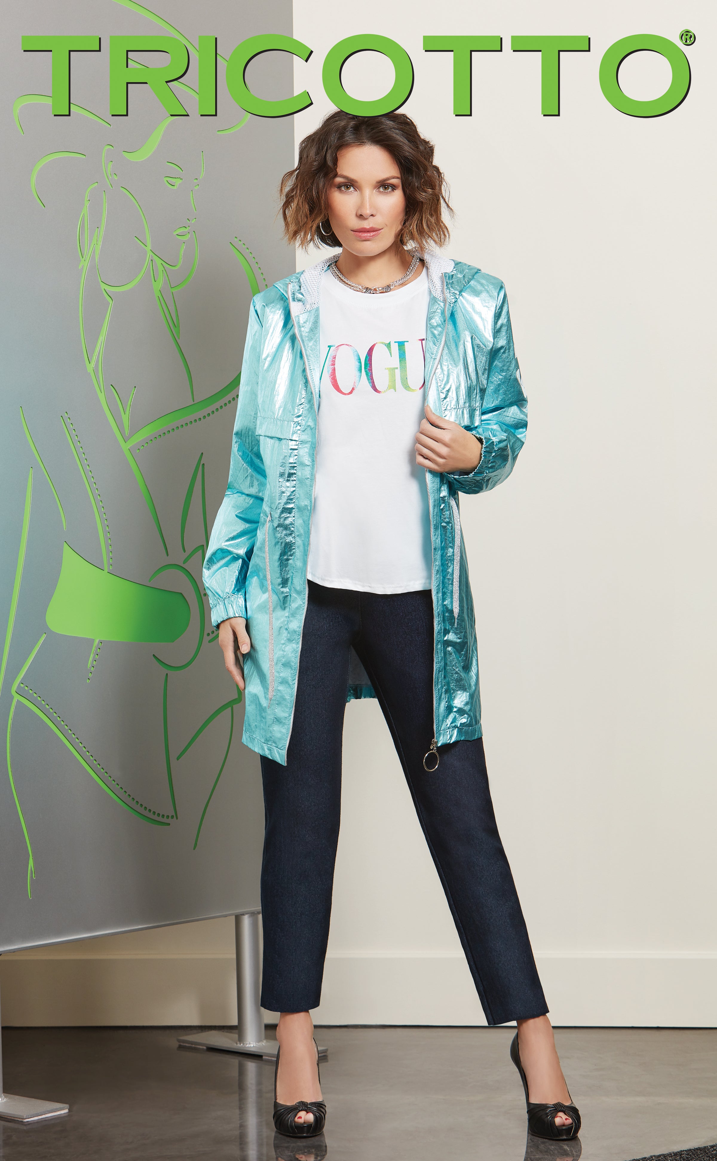 Tricotto Jackets-Tricotto Printemps 2021-Tricotto Tops-Tricotto Jeans-Tricotto Fashion Online-Tricotto Fashion Montreal-Jane & John Fashion