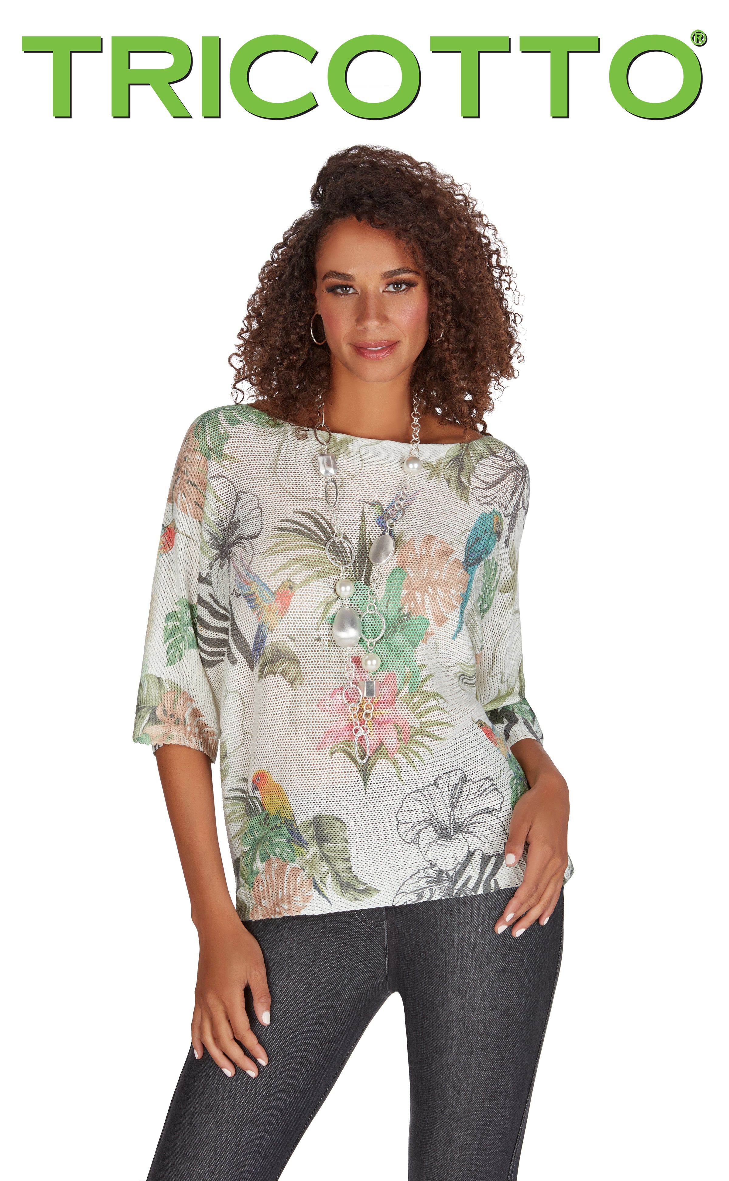 Tricotto Sweaters-Tricotto Tops-Tricotto Spring Sweaters-Spring Sweaters
