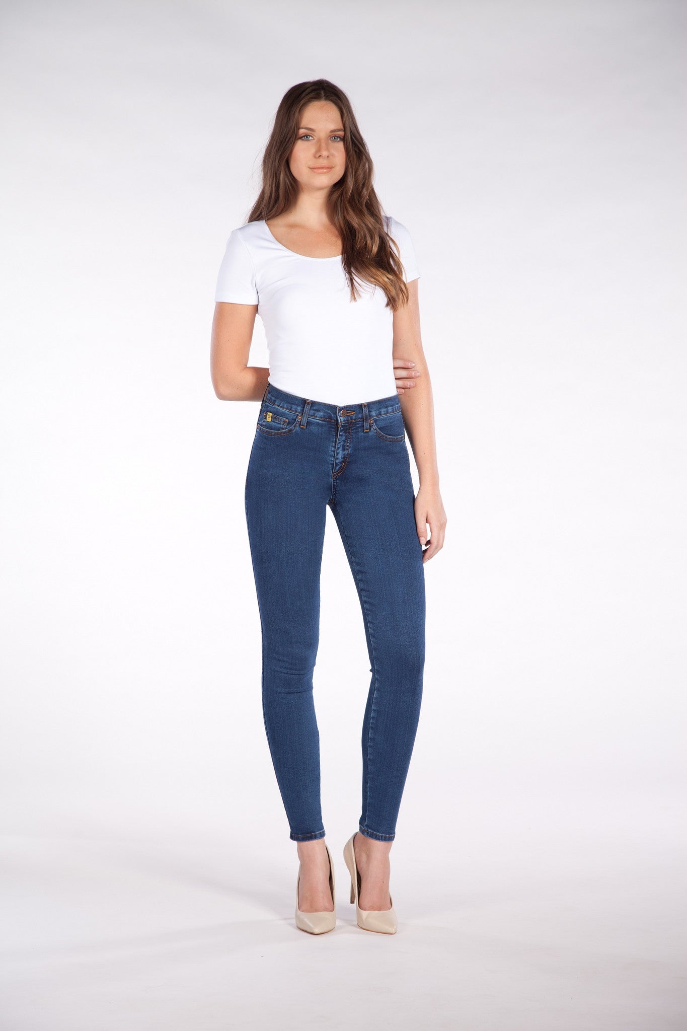 SWP14460R (Skinny Jeans) A porter comme un legging toute la saison ! Denim doux