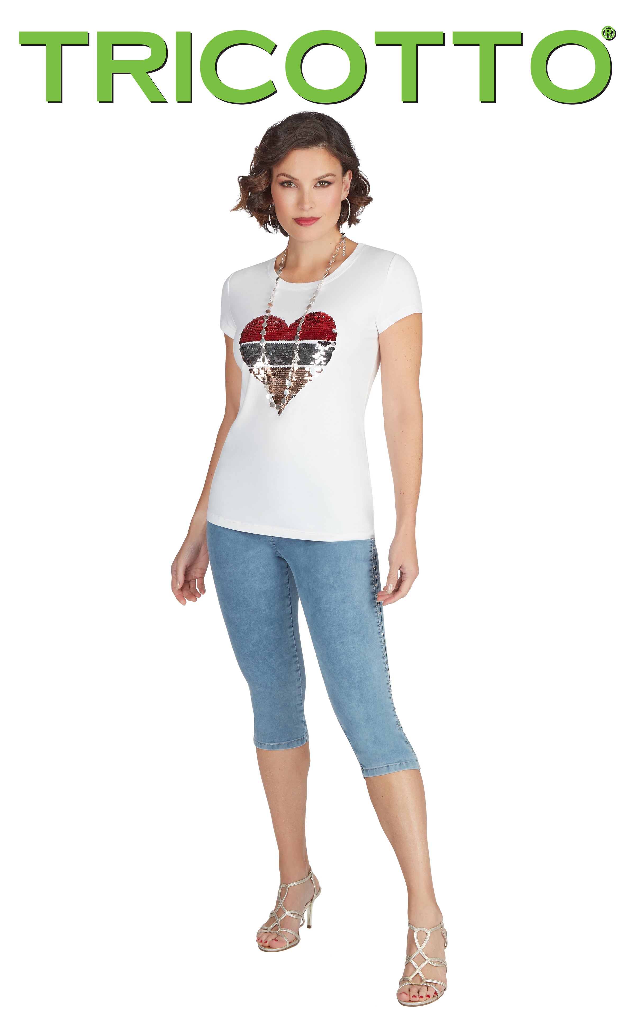 Tricotto T-shirts-Tricotto Printemps 2021-Tricotto Tops-Tricotto Fashion Online-Tricotto Fashion Montreal-Jane & John Fashion
