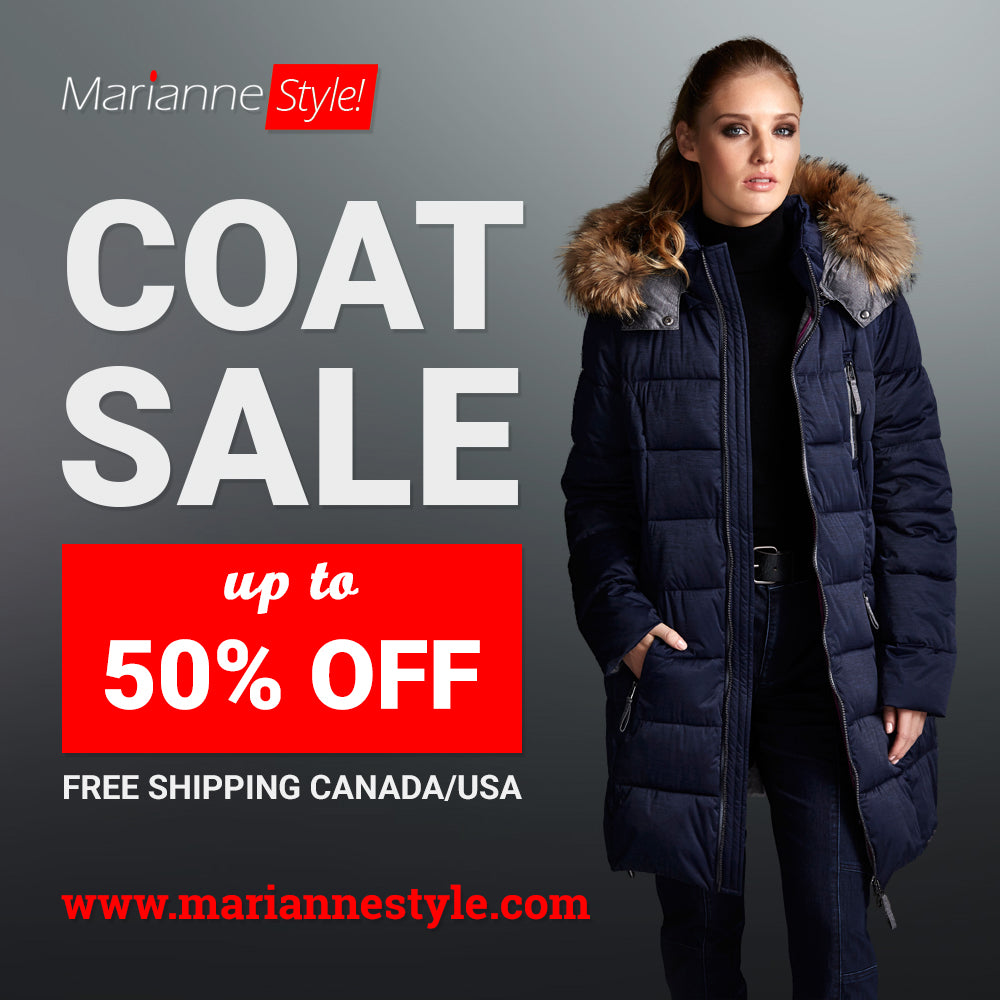 1211RS (Parka avec fausse fourrure) 50 % de rabais