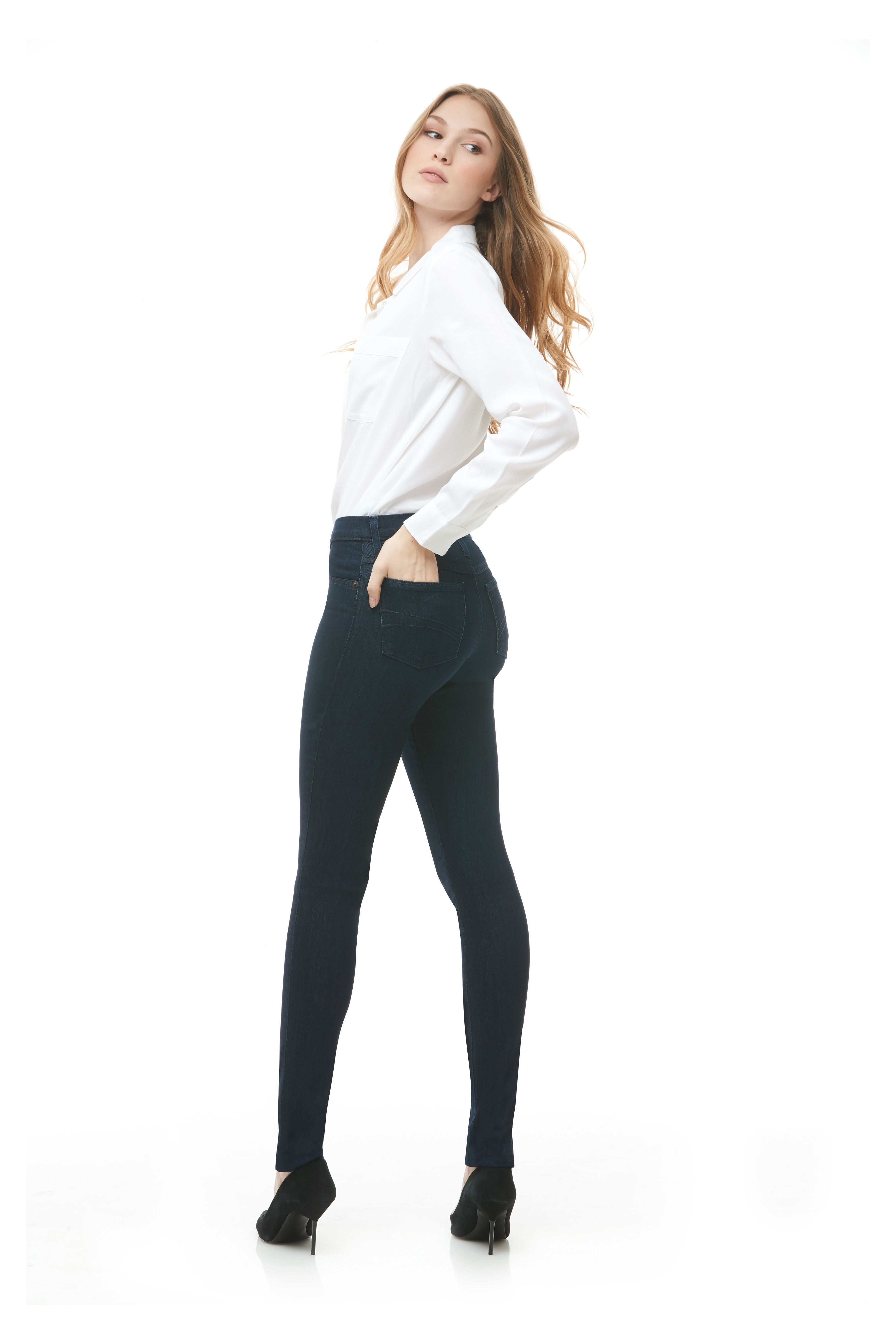 SWP1597NV (High Rise Skinny with 34 inch inseam)