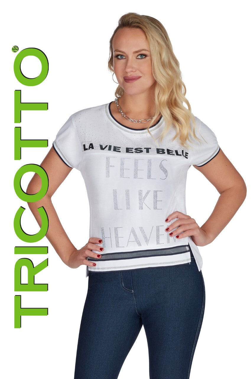 Tricotto T-shirts-Buy Tricotto T-shirts Online-Women's T-shirts Online-Tricotto Clothing Montreal-Tricotto Clothing Quebec