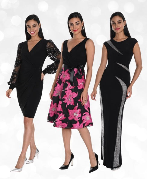 Elegant evening dresses