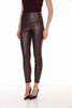 Pantalon haut de gamme végane tricoté souple à coupe ajustée, fabriqué au Canada. Frank Lyman 213684