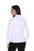 Frank Lyman Montreal Fitted white cotton blend blouse