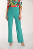 Ocean green pull on wide leg pant with 32 inch inseam