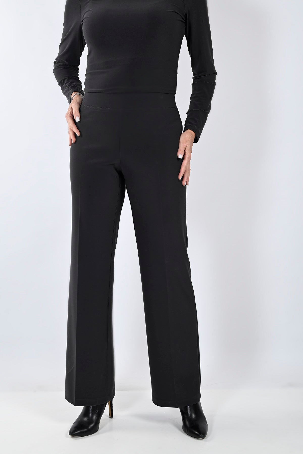 Made In Canada Best Selling Wide Leg Pull On Pant. Frank Lyman Style 233015