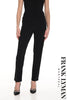 Frank Lyman Montreal High Rise Pull on Black Pant with back bow detail