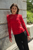 Frank Lyman Montreal Red lace top with separate camisole