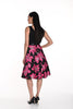 Striking belted satin knit evening gown with floral print skirt. Crinoline lined in flattering a-line style with v neck and concealed back zipper.&nbsp;

Hand wash cold water, print 72% polyester-11% metallic-17% nylon-black top 95% polyester-5% elasthane. Lined and approx. 60 inches long with 18 inch sleeve. Floral detail on front and back. Sized XS-XL.

Imported Style Designed In Canada

For inquiries please contact us at&nbsp;info@mariannestyle.com&nbsp;or call 613-283-6202, 613-798-6202