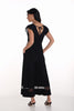 Frank Lyman black one piece jumpsuit with flattering palazzo style pant