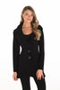 Frank Lyman Long silhouette tunic with wire collar detail