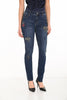 Frank Lyman 5 pocket Skinny blue jeans with sequin front print detail