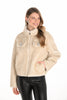Frank Lyman Champagne teddy bear jacket