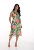 Frank Lyman Montreal Green Floral Dress