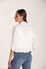 Off white linen unlined jacket